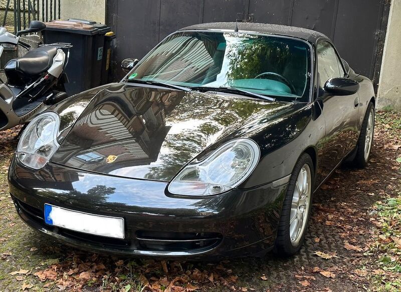 Schwarz Gebraucht 1998 Porsche 911 Carrera Cabriolet Cabrio | 33.200 € - Bild 1/4