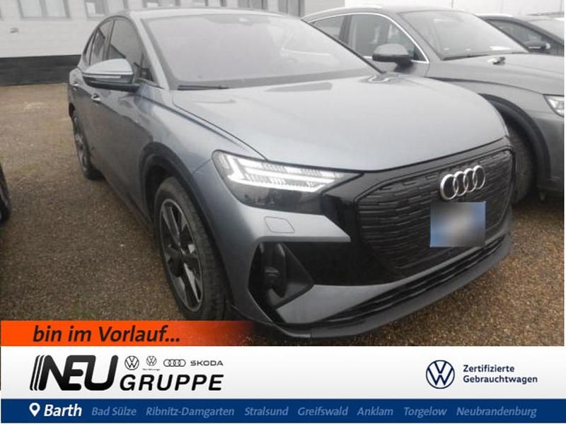 Gebraucht Audi Q4 Sportback e-tron S-Line 210 kW (286 PS) 2024 Blau SUV