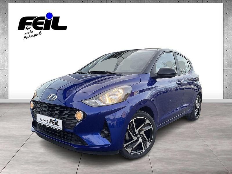 Schwarz Gebraucht 2022 Hyundai i10 Trend Kleinwagen | 13.330 € (Fairer Preis) - Bild 1/4