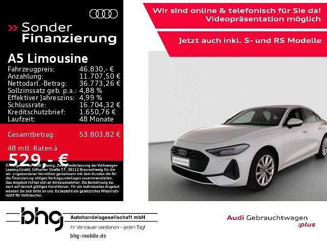 Weiß Gebraucht 2025 Audi A5 Ambiente Coupé | 46.830 € (Superpreis) - Bild 1/4