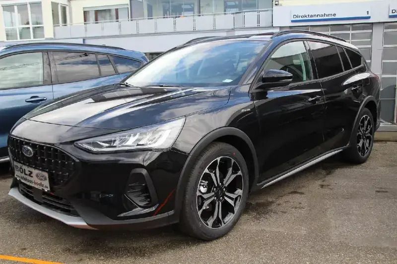 Obsidian schwarz metallic Gebraucht 2023 Ford Focus Active Kombi | 19.990 € (Superpreis) - Bild 1/4