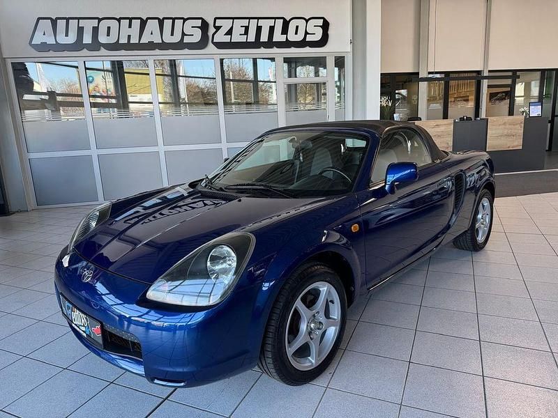 Gebraucht Toyota MR2 140 PS (102 kW) 2001 Blau Cabrio