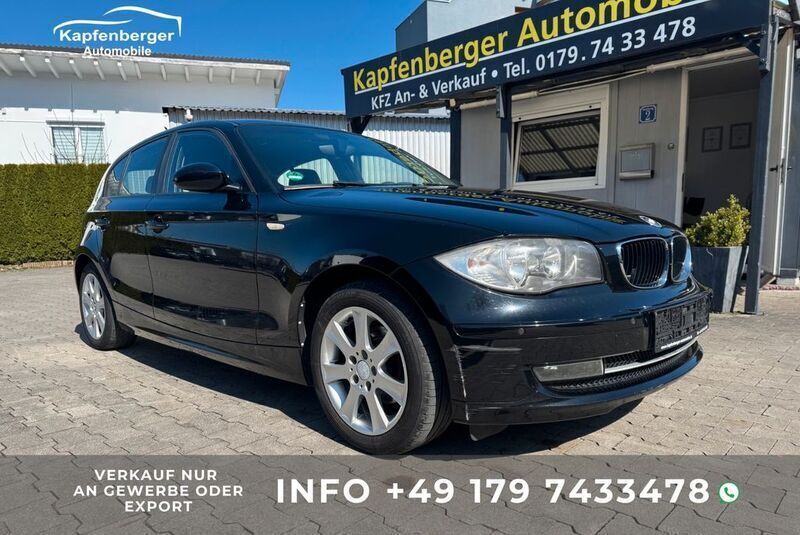 Schwarz Gebraucht 2007 BMW 116 Kleinwagen | 1.490 € (Guter Preis) - Bild 1/4