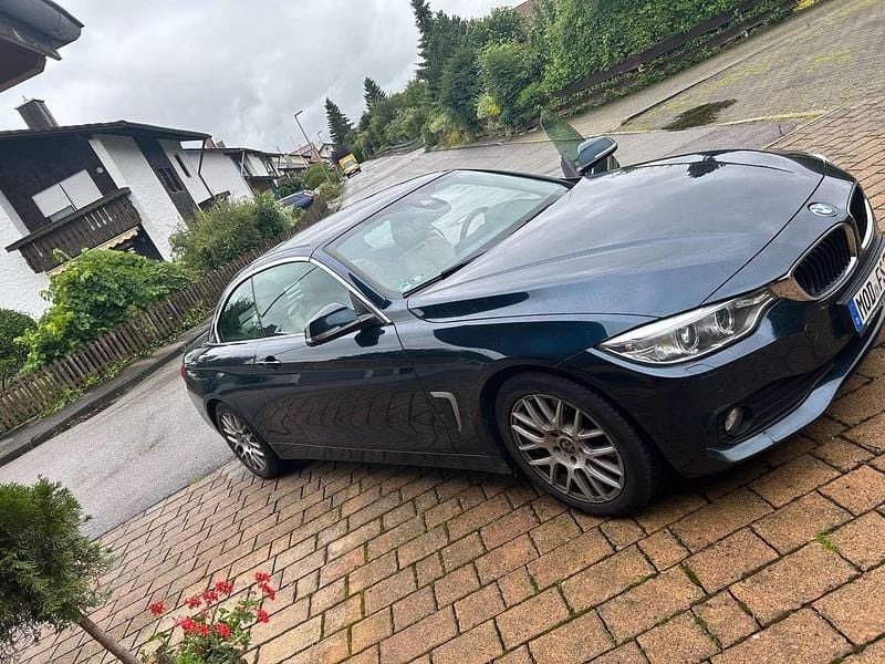 Blau Gebraucht 2015 BMW 420 Cabrio | 17.900 € (Guter Preis) - Bild 1/4