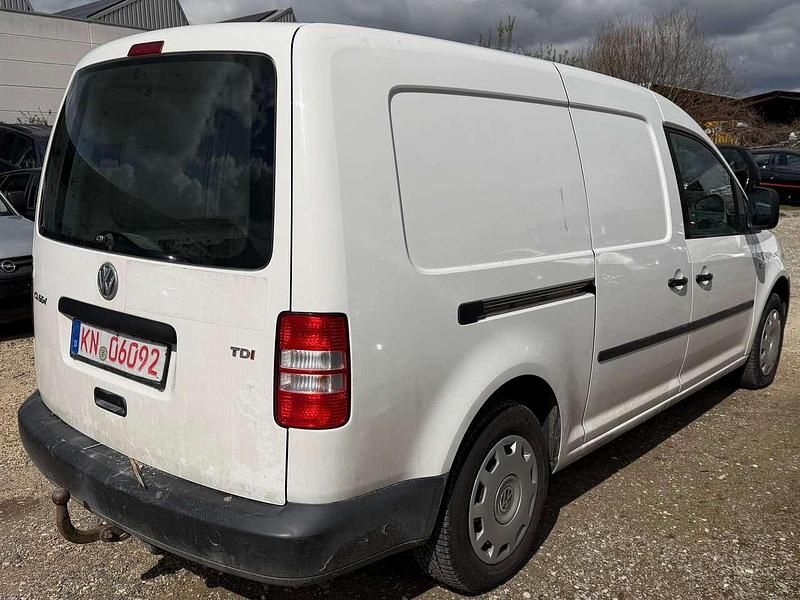 Gebraucht VW Caddy Maxi 102 PS (75 kW) 2010 Weiß Van / Kleinbus