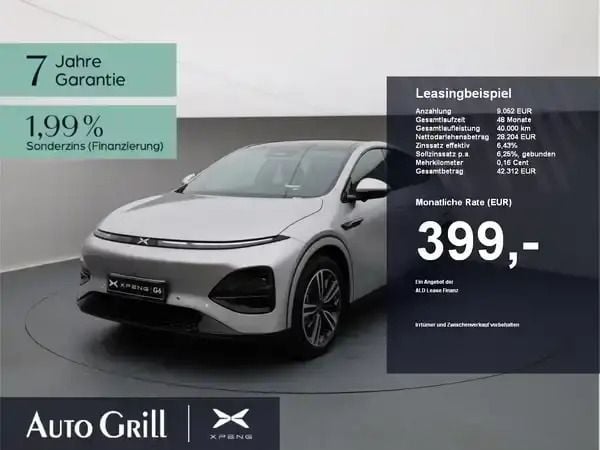 Silber frost silver Neu 2025 XPENG G6 AWD Performance SUV | 48.204 € (Guter Preis) - Bild 1/4