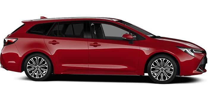 Neu Toyota Corolla 140 PS (102 kW) 2025 Karminrot Kombi