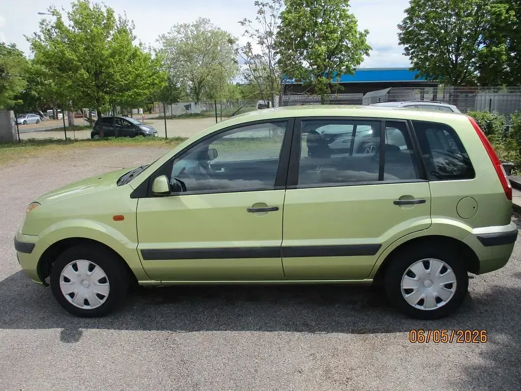Gebraucht Ford Fusion Fun X 80 PS (58 kW) 2007 Grün Kleinwagen