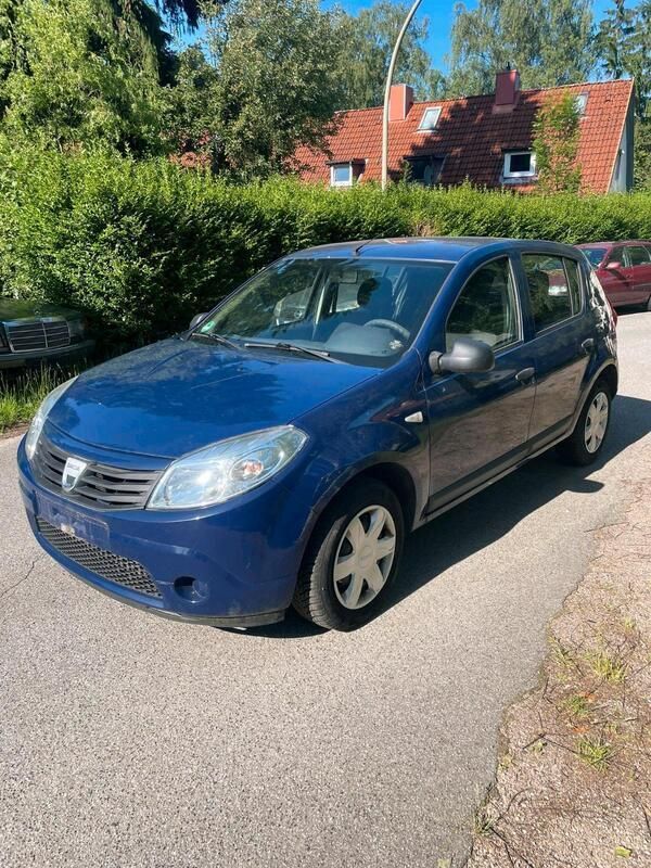 Blau Gebraucht 2009 Dacia Sandero Kleinwagen | 2.200 € - Bild 1/4
