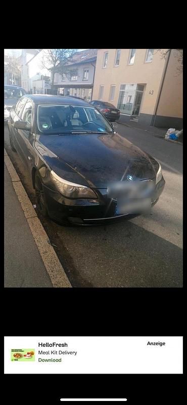 Gebraucht BMW 523 190 PS (139 kW) 2007 Schwarz Limousine