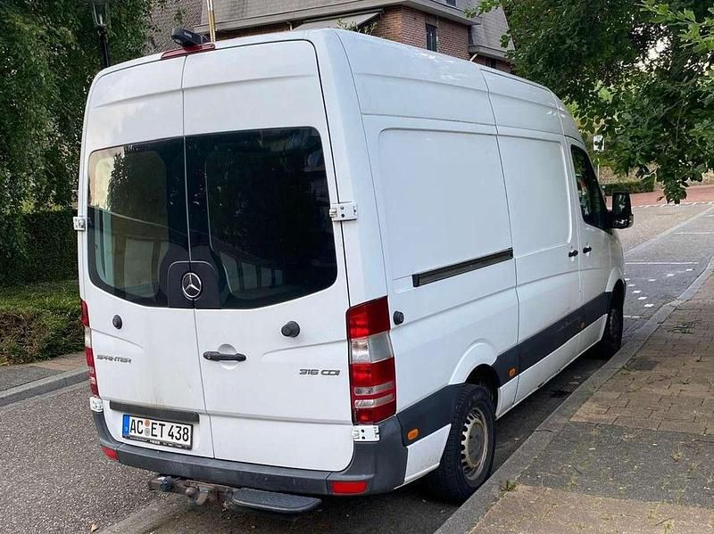 Gebraucht Mercedes Sprinter 163 PS (119 kW) 2015 Weiß Van