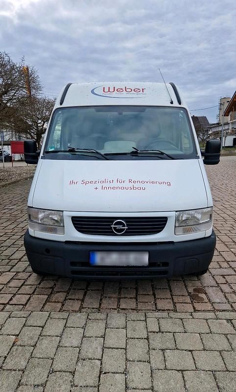 Gebraucht Opel Movano 120 PS (88 kW) 2003 Weiß Van / Kleinbus