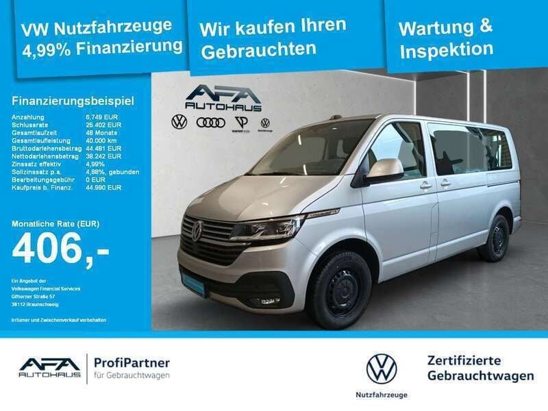 Silber Gebraucht 2022 VW T6.1 Comfortline Van | 44.990 € (Superpreis) - Bild 1/4