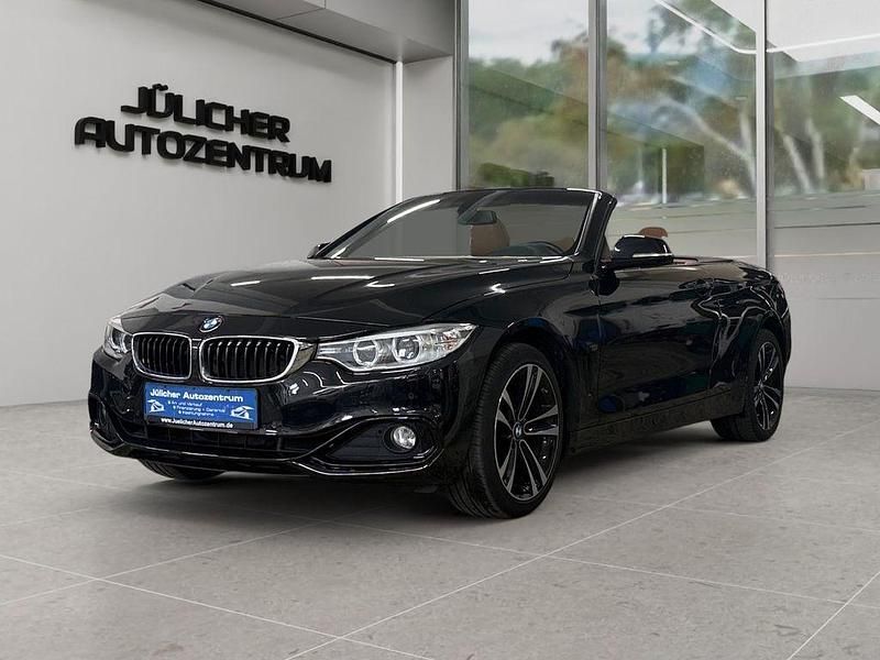 Schwarz Gebraucht 2017 BMW 430 Cabriolet Sport Line Cabrio | 24.990 € (Fairer Preis) - Bild 1/4