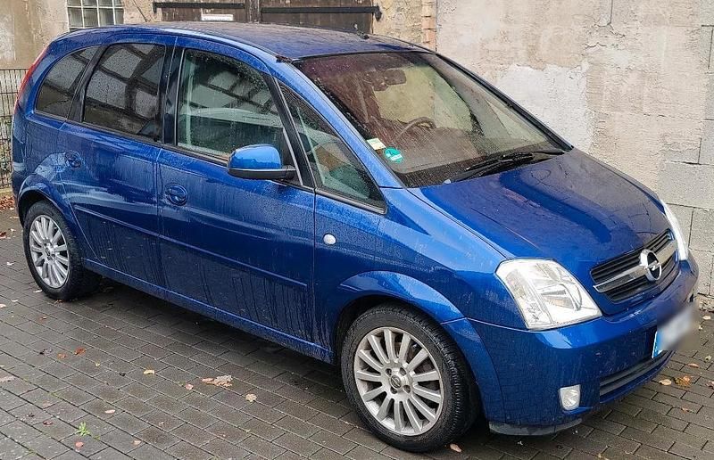Blau Gebraucht 2005 Opel Meriva Van / Kleinbus | 350 € (Superpreis) - Bild 1/4