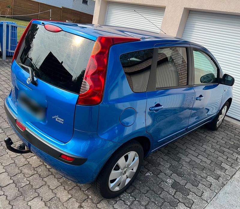 Gebraucht Nissan Note 88 PS (64 kW) 2007 Blau Kleinwagen