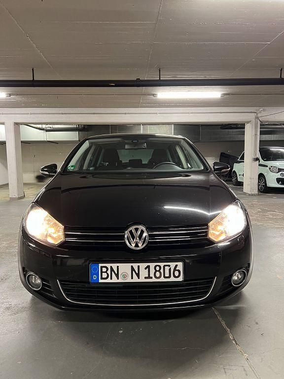 Gebraucht VW Golf VI Highline 122 PS (89 kW) 2010 Schwarz Kleinwagen