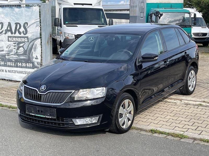 Schwarz Gebraucht 2017 Skoda Rapid Limousine | 5.950 € (Guter Preis) - Bild 1/4