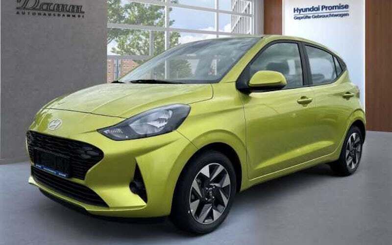 Lucid lime / met Neu 2024 Hyundai i10 Trend Kleinwagen | 17.990 € (Fairer Preis) - Bild 1/2