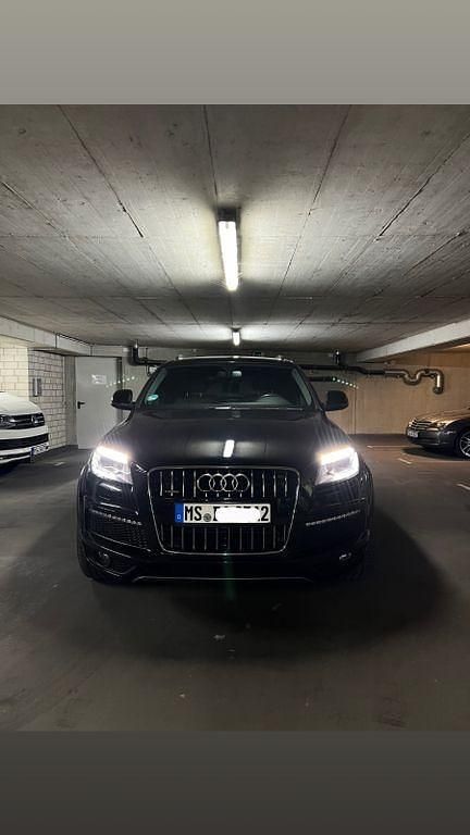Schwarz Gebraucht 2014 Audi Q7 S-Line SUV | 16.490 € (Superpreis) - Bild 1/4