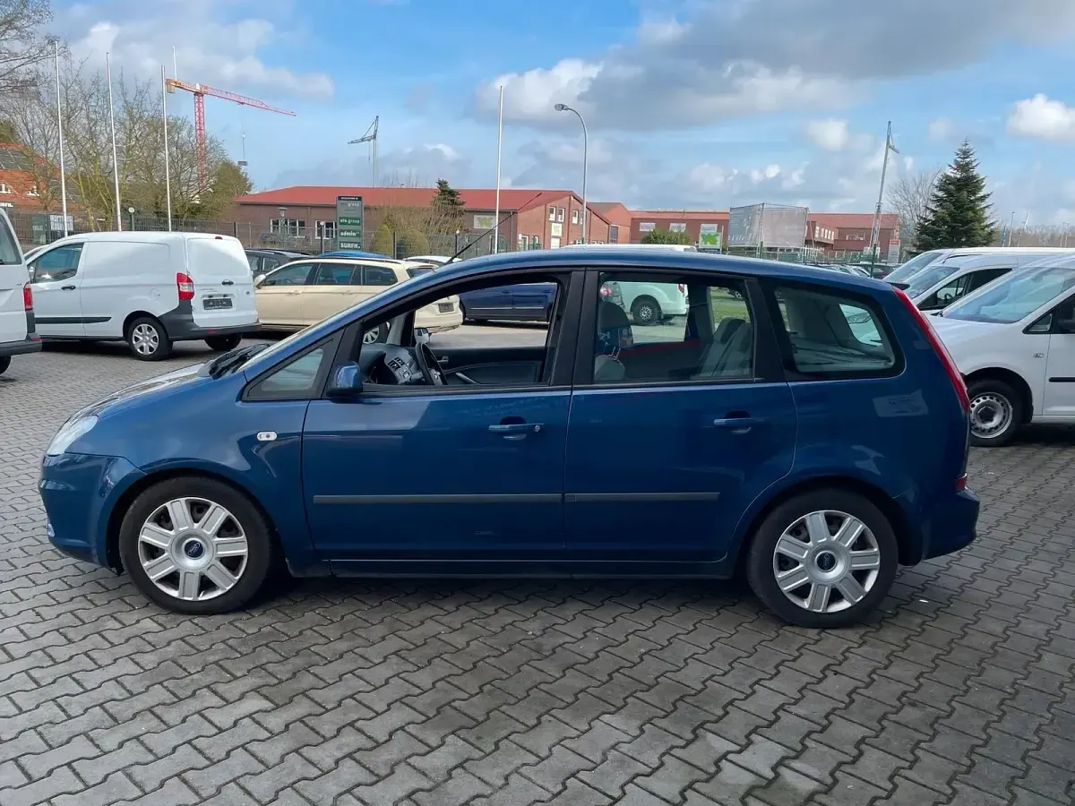 Gebraucht Ford C-MAX 101 PS (74 kW) 2008 Blau Van / Kleinbus