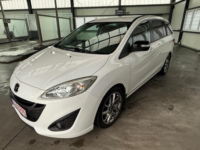 Gebraucht Mazda 5 Kenko 144 PS (105 kW) 2013 Weiß Van / Kleinbus