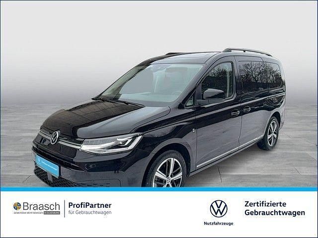 Gebraucht VW Caddy Maxi Dark Label 122 PS (89 kW) 2024 Schwarz Van / Kleinbus