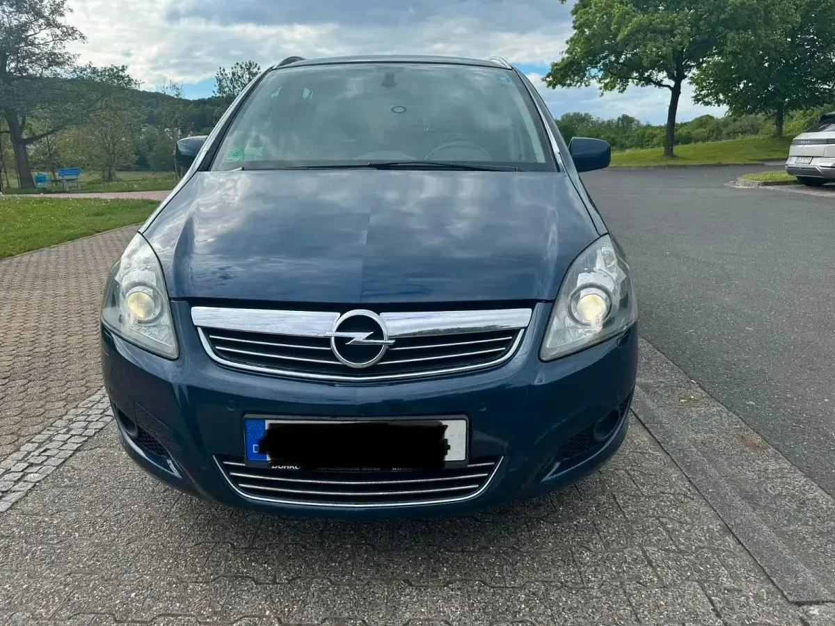 Gebraucht Opel Zafira 125 PS (91 kW) 2012 Blau Van / Kleinbus