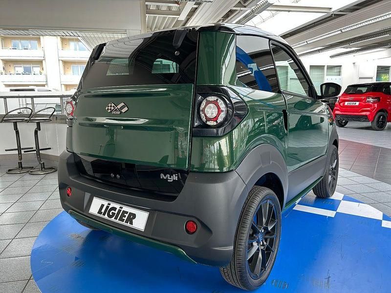 Neu Ligier Myli 2025 Grün Kleinwagen
