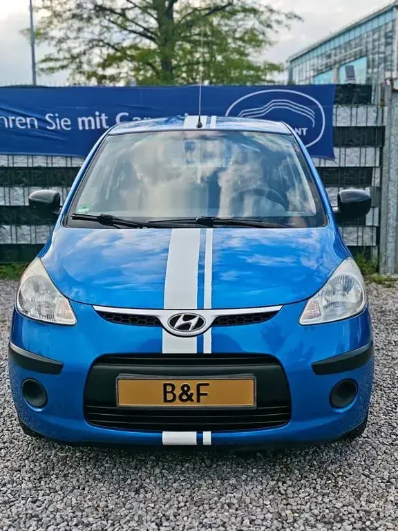 Gebraucht Hyundai i10 Style 67 PS (49 kW) 2008 Blau Kleinwagen