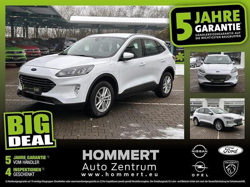 Frostweiß (metallic) Gebraucht 2022 Ford Kuga Titanium SUV | 21.390 € (Superpreis) - Bild 1/4