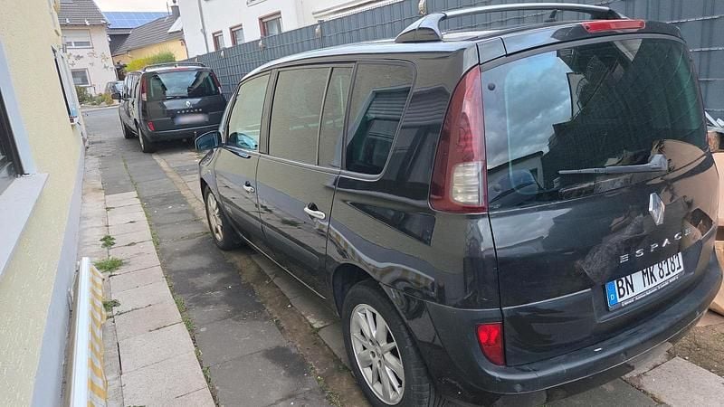 Gebraucht Renault Espace 173 PS (127 kW) 2008 Schwarz Van / Kleinbus