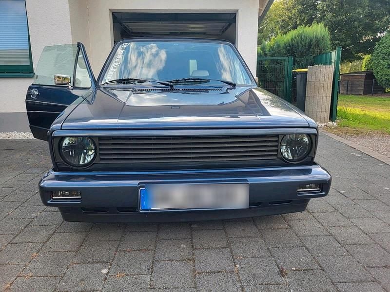 Blau Gebraucht 1986 VW Golf Cabriolet Cabrio | 5.499 € - Bild 1/4