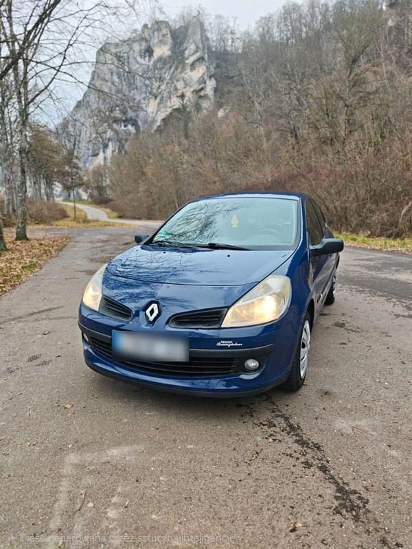 Blau Gebraucht 2007 Renault Clio II Authentique Kleinwagen | 1.500 € (Fairer Preis) - Bild 1/4