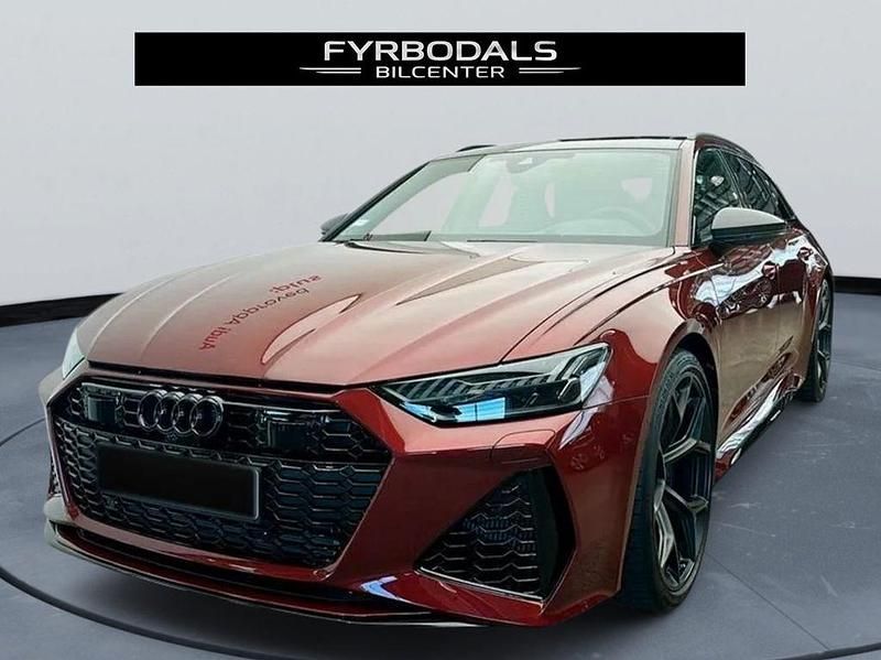 Rot Gebraucht 2024 Audi RS6 Performance Limousine | 134.400 € - Bild 1/2