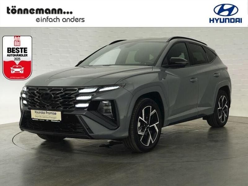Grau Gebraucht 2024 Hyundai Tucson N Line SUV | 36.624 € (Superpreis) - Bild 1/3
