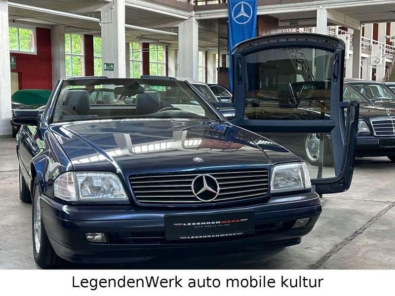 Gebraucht Mercedes SL320 231 PS (169 kW) 1996 Azuritblau  metallic 3660 Cabrio