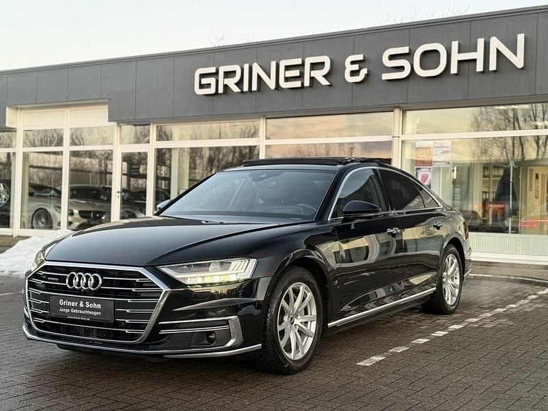 Schwarz Gebraucht 2021 Audi A8 Limousine | 43.950 € (Superpreis) - Bild 1/4