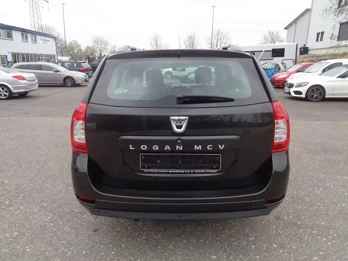Gebraucht Dacia Logan MCV 90 PS (66 kW) 2015 Schwarz Kombi