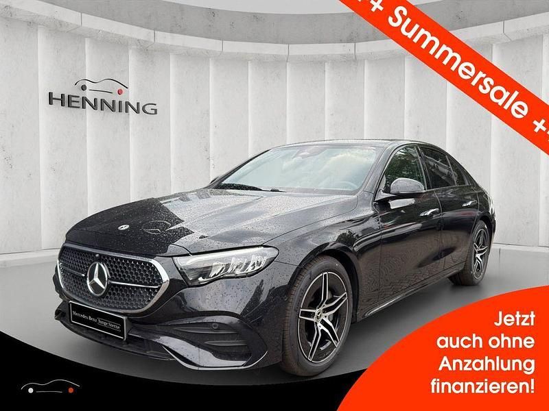 Schwarz Gebraucht 2024 Mercedes E200 AMG Limousine | 49.880 € (Fairer Preis) - Bild 1/4