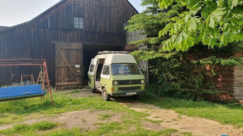 Grün Gebraucht 1988 VW T3 Van | 6.500 € - Bild 1/4