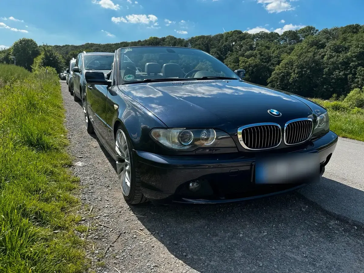 Gebraucht BMW 320 170 PS (125 kW) 2003 Blau Cabrio