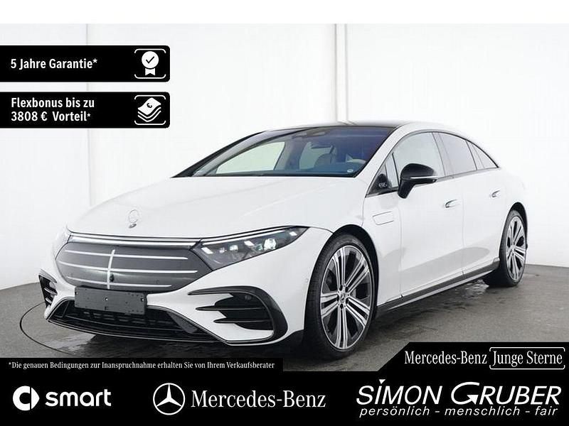 Weiß Gebraucht 2025 Mercedes EQS450+ AMG Limousine | 92.850 € (Fairer Preis) - Bild 1/4