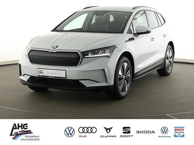 Moonweiß perleffekt Gebraucht 2024 Skoda Enyaq iV SUV | 33.790 € (Fairer Preis) - Bild 1/4