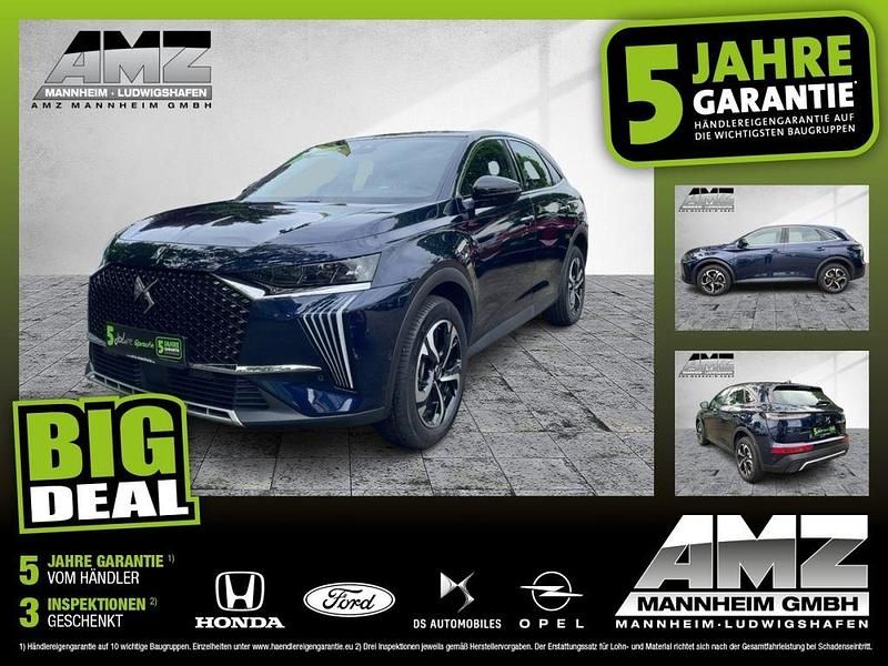 Blau/metallic klarlack Gebraucht 2024 DS Automobiles DS7 Crossback Bastille Plus SUV | 29.990 € (Superpreis) - Bild 1/4