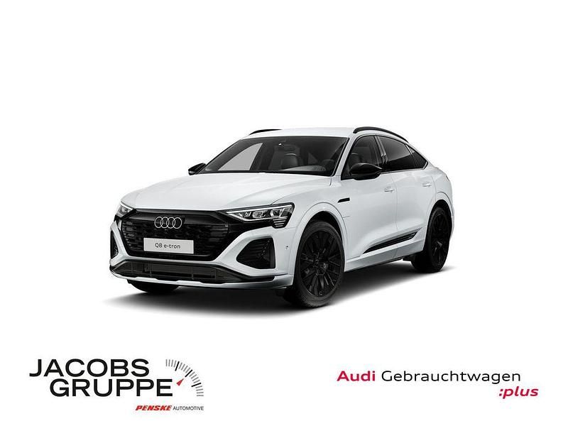 Gletscherweiß metallic Gebraucht 2023 Audi Q8 Sportback e-tron S-Line SUV | 47.930 € (Superpreis) - Bild 1/4
