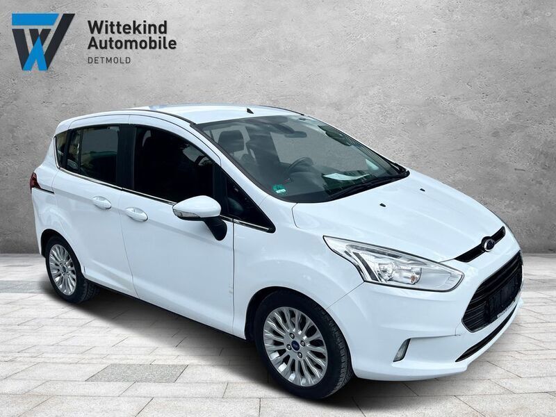 Weiß Gebraucht 2013 Ford B-MAX Titanium Van / Kleinbus | 6.499 € (Superpreis) - Bild 1/4