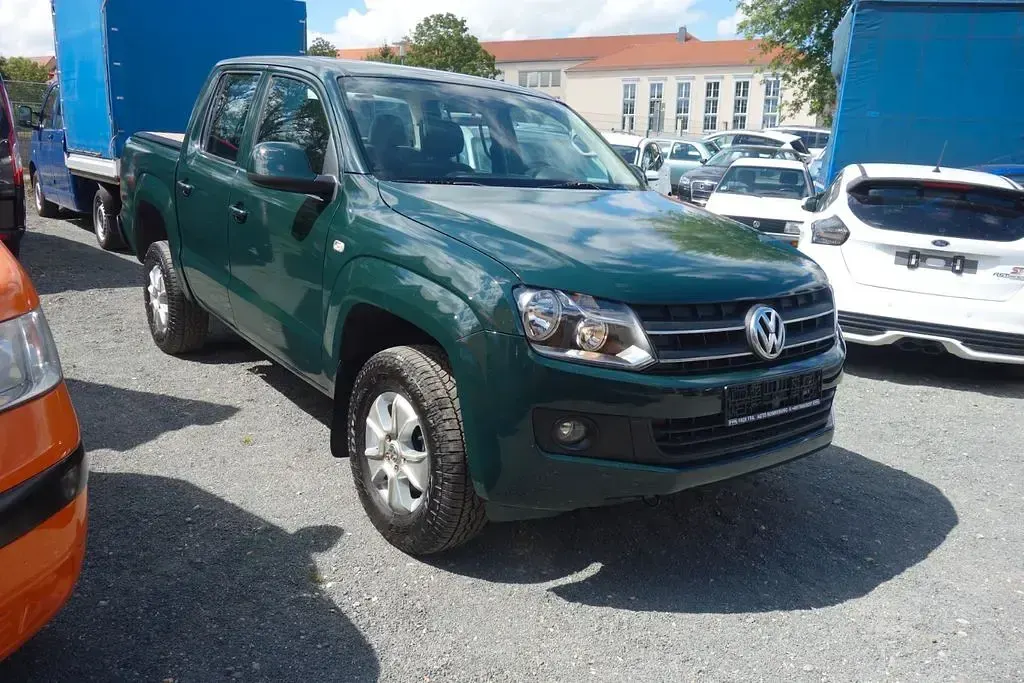 Gebraucht VW Amarok Trendline 122 PS (89 kW) 2011 Grün Pickup