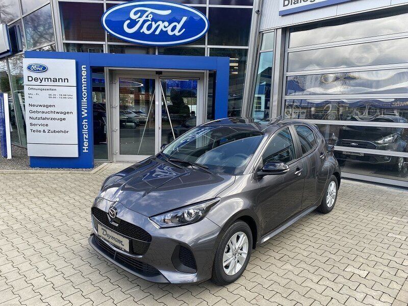 Grau Neu 2024 Mazda 2 Center-Line Limousine | 24.430 € (Fairer Preis) - Bild 1/4
