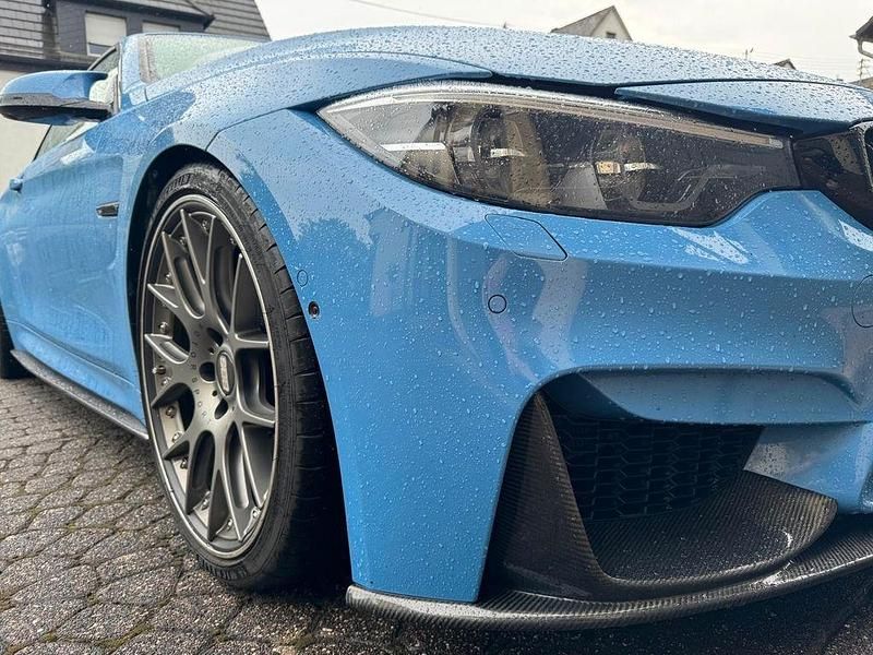 Blau Gebraucht 2018 BMW M4 Cabriolet Competition Edition Cabrio | 65.500 € - Bild 1/4